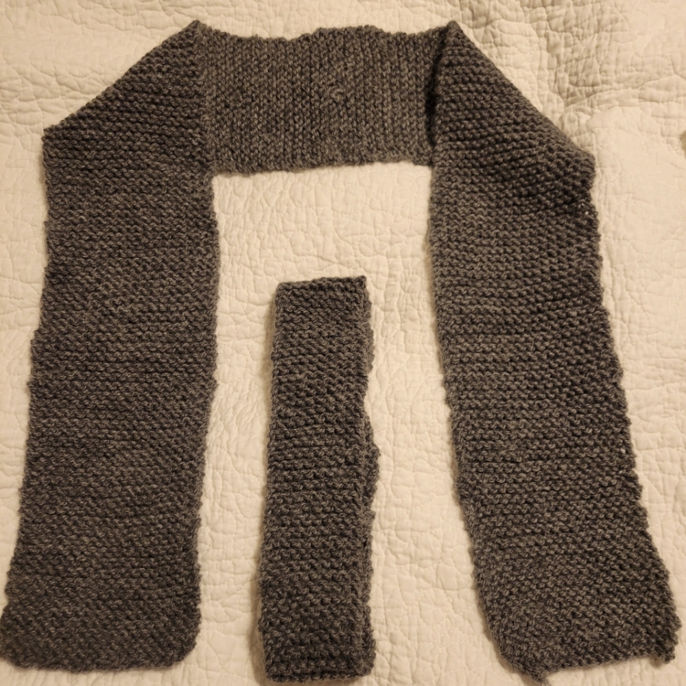 Hand Made Small Scarf and Small Headband
